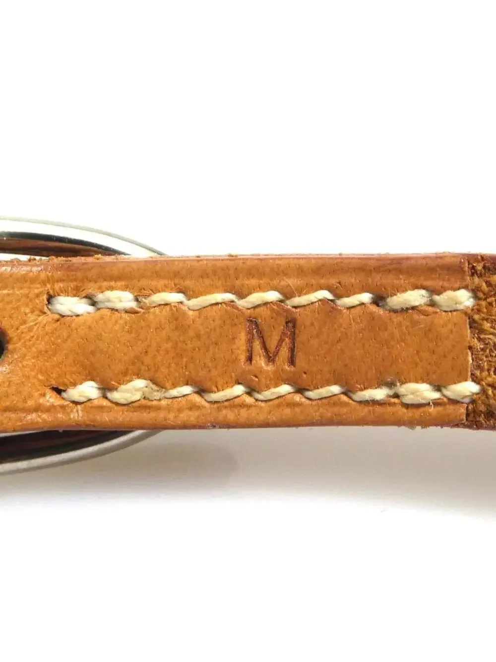 Auth Hermes Bracelet Brown/Silver #293896H10B